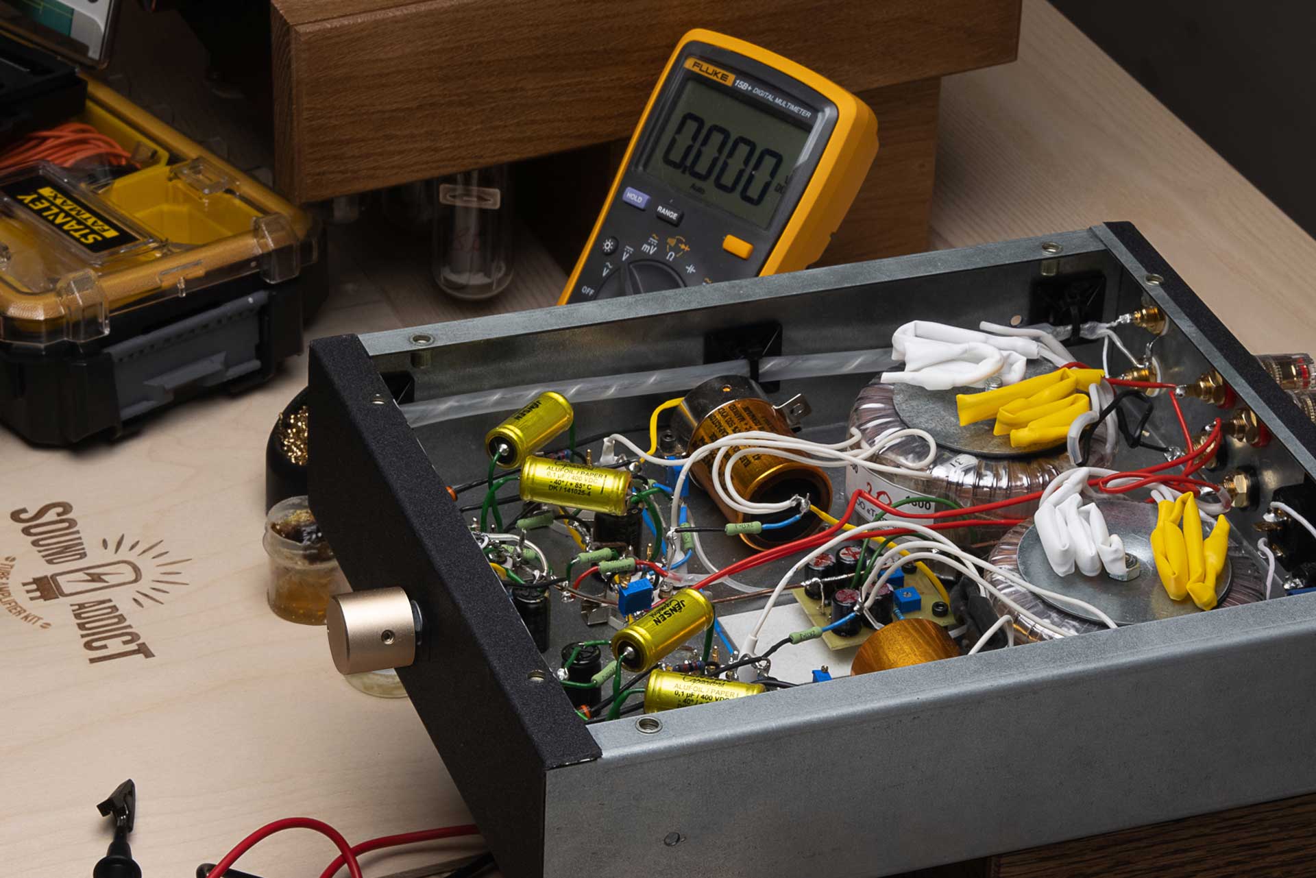 Почему Sound Addict DIY Kit 11 - Ламповый усилитель своими руками SoundAddict